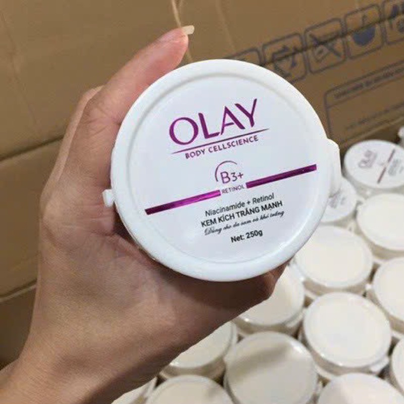 Kem kích trắng mạnh Olay dành cho da ngâm đen chai lì, khó trắng