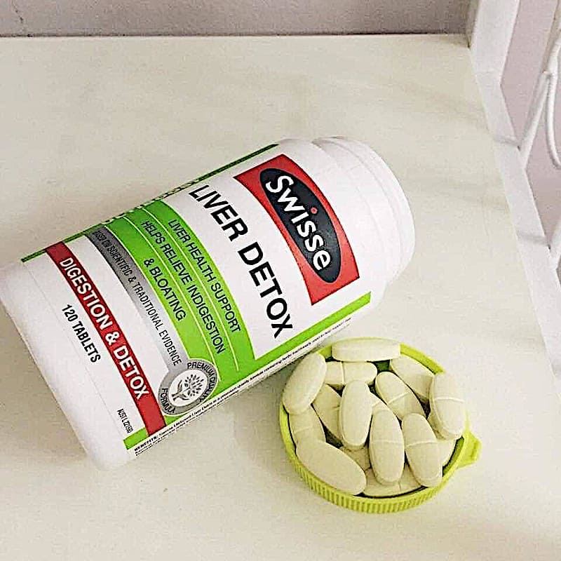 Viên uống hỗ trợ thải độc gan Swisse Liver Detox 120 viên của Úc