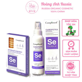 Xịt tóc và Serum tóc Compliment Selen kích mọc tóc, giảm gãy rụng