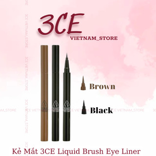 Kẻ Mắt 3CE Liquid Brush Eye Liner siêu mảnh