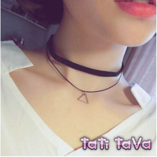 Chocker đen cá tính Tatitava