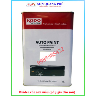 Dung môi pha sơn kodo cf6610 4 lít, xăng pha loãng, xăng tiêu chuẩn thiner cho sơn ô tô xe máy sonquangphu323