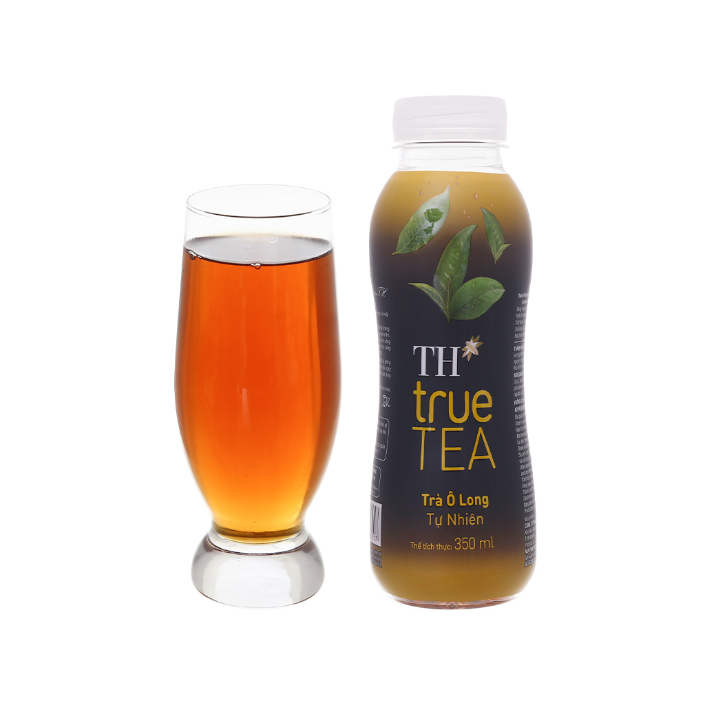 Thùng 24 chai nước trà olong tự nhiên TH TRUE TEA 350ml / Lốc 6 chai nước trà ôlong tự nhiên TH TRUE TEA 350ml