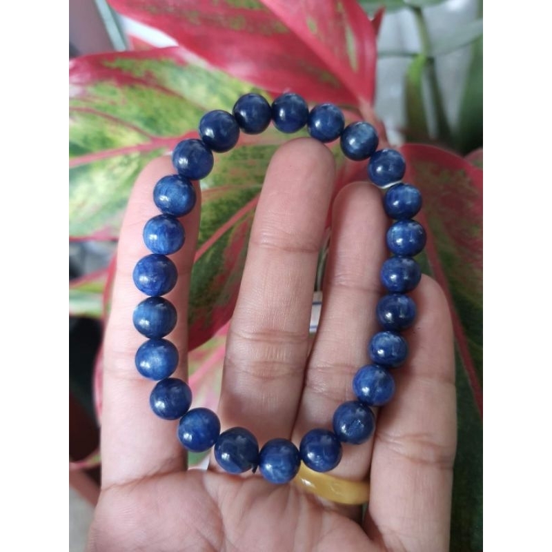 vòng kyanite. size ~7.2 li. chất đá bóng đẹp, hàng thiên nhiên tự nhiên
