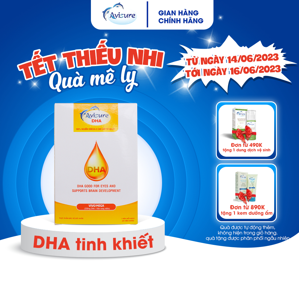 Avisure DHA bổ sung DHA tinh khiết cho bà bầu 40 viên