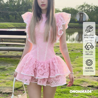 ONONMADE Váy Đầm Xòe Tay Cánh Tiên Dáng Xòe Franky Mini Dress