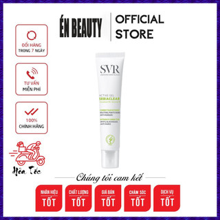 Gel dưỡng giảm mụn & dầu nhờn svr sebiaclear active gel dành cho da dầu mụn - 40ml