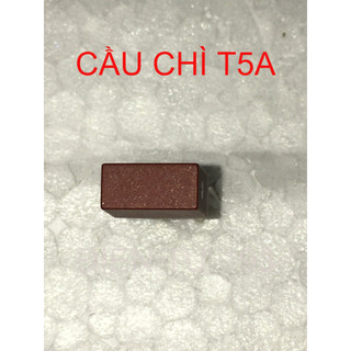 TÚI 5 CÁI CẦU CHÌ 392 T5A( Cầu chì vuông 5A 250v )