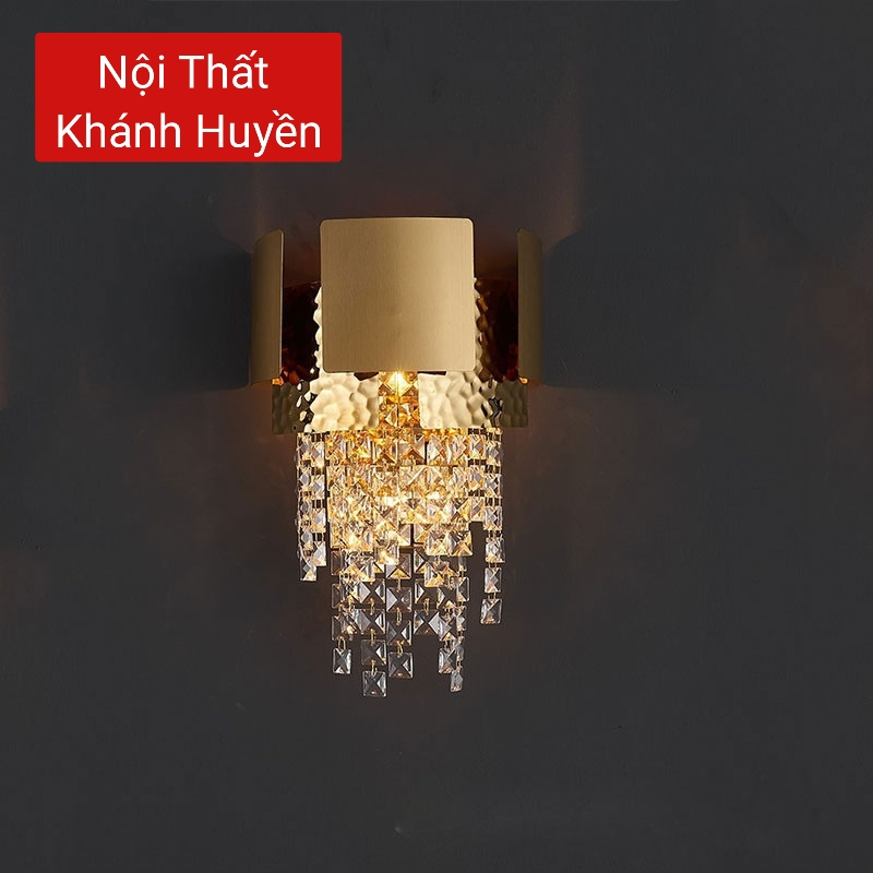 ĐÈN NẾN PHA LÊ LUXURY 9558