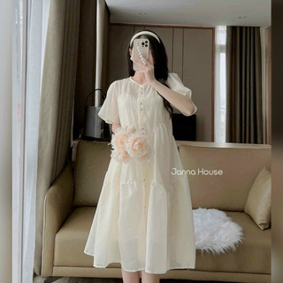 Váy bầu công sở - đầm bầu xinh thiết kế sang chảnh cho mẹ bầu