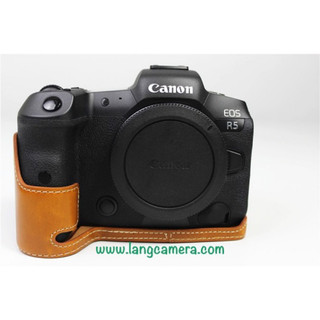 Bao da Halfcase cho máy ảnh Canon EOS-R5, EOS-R6, EOS-R6ii