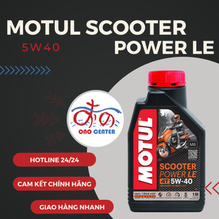 Nhớt motul scooter power le 5w40