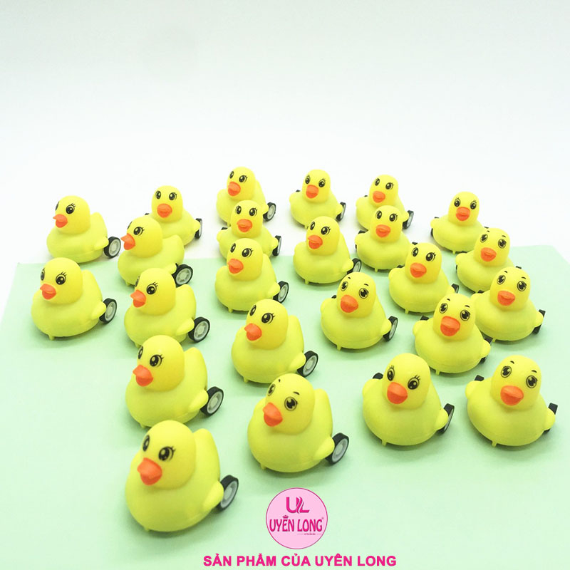 Chú Vịt Nhỏ Chạy Cót Màu Vàng, Hình Dễ Thương, Đà Cót Nhẹ Nhàng Bé Dễ Thao Tác