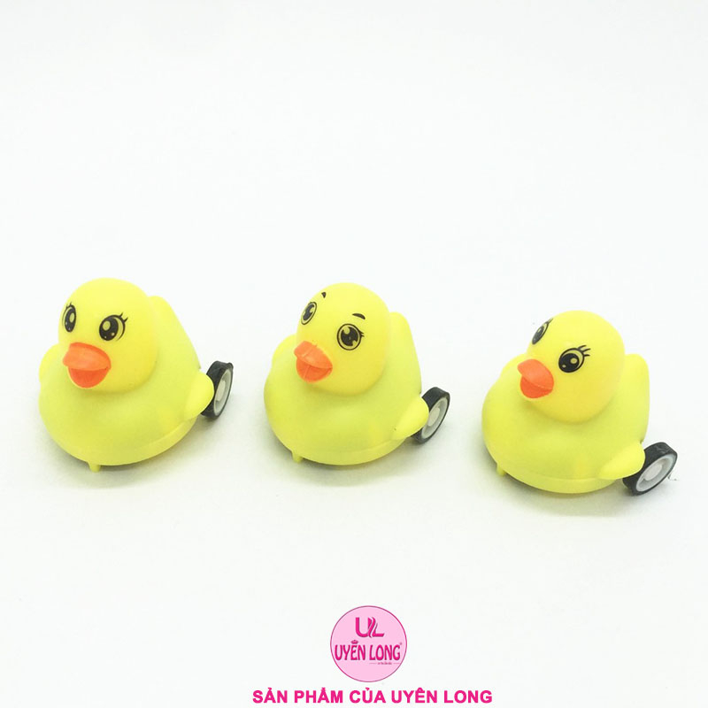 Chú Vịt Nhỏ Chạy Cót Màu Vàng, Hình Dễ Thương, Đà Cót Nhẹ Nhàng Bé Dễ Thao Tác