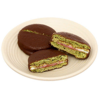Bánh matcha đậu đỏ Choco-pie hộp 180g