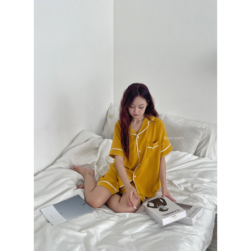 Đồ ngủ nữ, pyjama đồ mặc ở nhà chất đũi lạnh