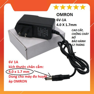 Nguồn adapter 6v 1a cao cấp dùng cho máy đo huyết áp omron - ic chống cháy nổ