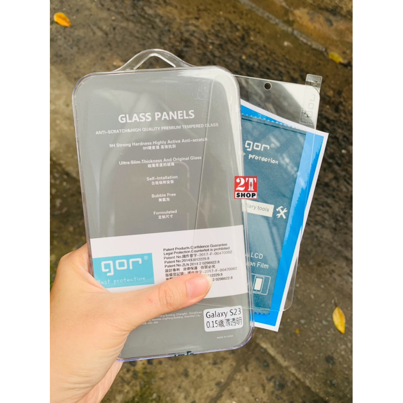 KÍNH CƯỜNG LỰC GOR GALAXY S23 FULL MÀN HÌNH