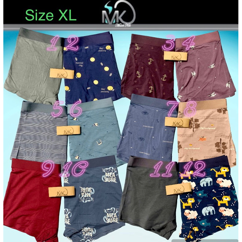 Quần sịp nam - quần boxer thun lạnh - quần lót nam- quần boxer co giãn