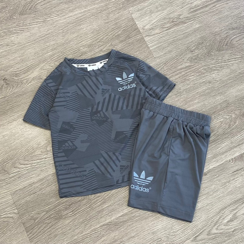 Set bộ thể thao Adi.das thun mát lạnh cho bé trai size từ 14-35 cân