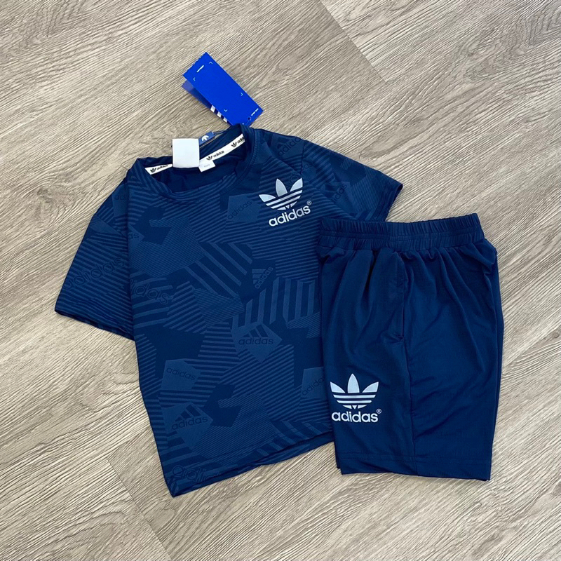 Set bộ thể thao Adi.das thun mát lạnh cho bé trai size từ 14-35 cân