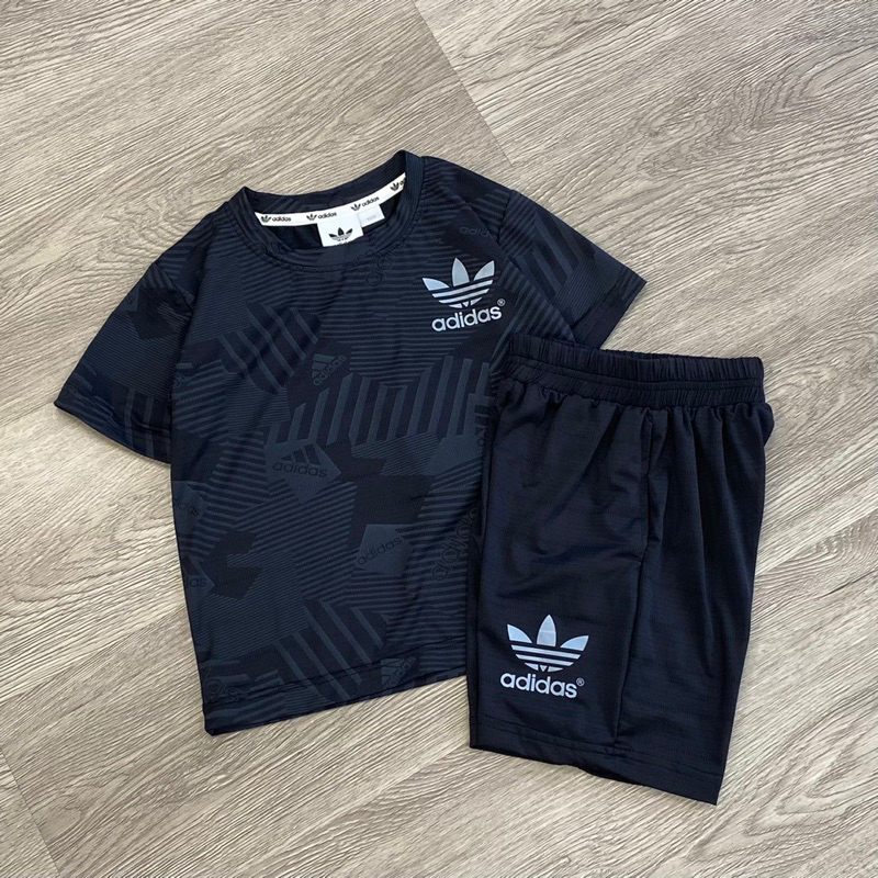 Set bộ thể thao Adi.das thun mát lạnh cho bé trai size từ 14-35 cân