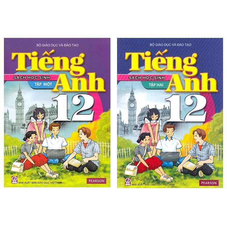 Sách - Tiếng Anh Lớp 12 (Bộ 2 Cuốn)