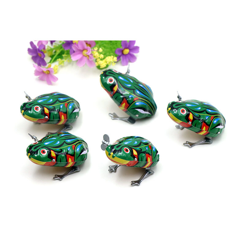 Ếch Nhảy Đồ Chơi Lên Dây Cót Vui Nhộn Cho Bé, Đồ Chơi Con Ếch Nhảy Lên Dây Cót Giúp Bé Phát Triển Kĩ Năng