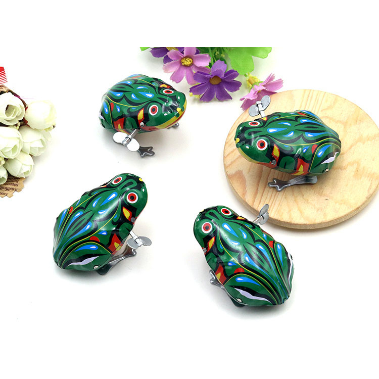 Ếch Nhảy Đồ Chơi Lên Dây Cót Vui Nhộn Cho Bé, Đồ Chơi Con Ếch Nhảy Lên Dây Cót Giúp Bé Phát Triển Kĩ Năng