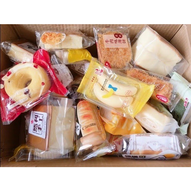 Combo 250g BÁNH MIX ĐÀI LOAN món ăn vặt nhiều dinh dưỡng hàng ngày