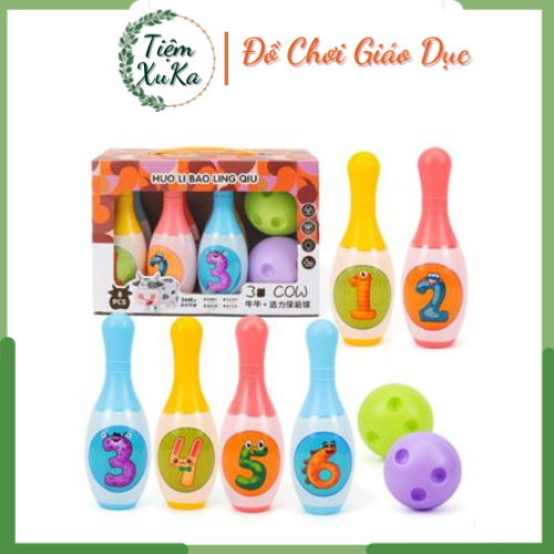 Đồ chơi Bowling cho bé, đồ chơi vận động cho trẻ, Boling cho bé trai và bé gái