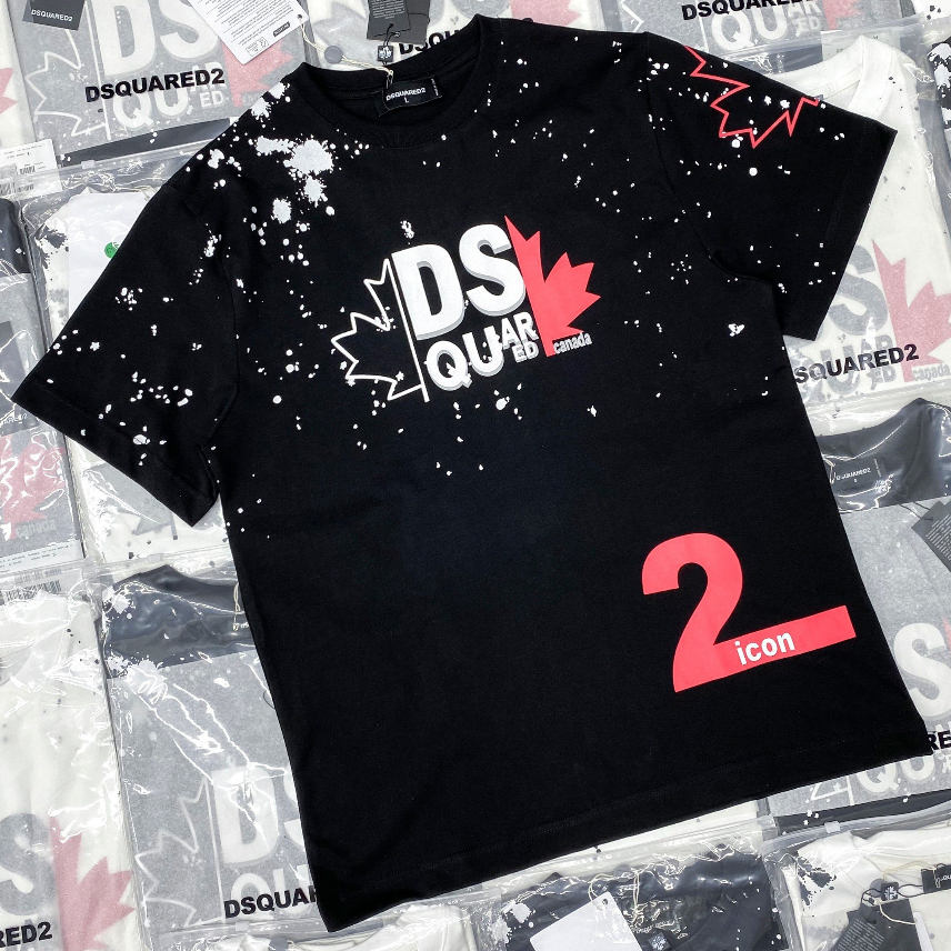 Áo phông DSQ2 nam nữ Premium Cotton co giãn 4 chiều siêu đẹp chào hè 2023 phong cách cháy phố