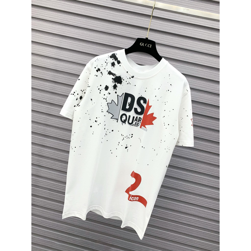 Áo phông DSQ2 nam nữ Premium Cotton co giãn 4 chiều siêu đẹp chào hè 2023 phong cách cháy phố