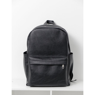 Balo da PU thời trang basic có ngăn Laptop 15.6