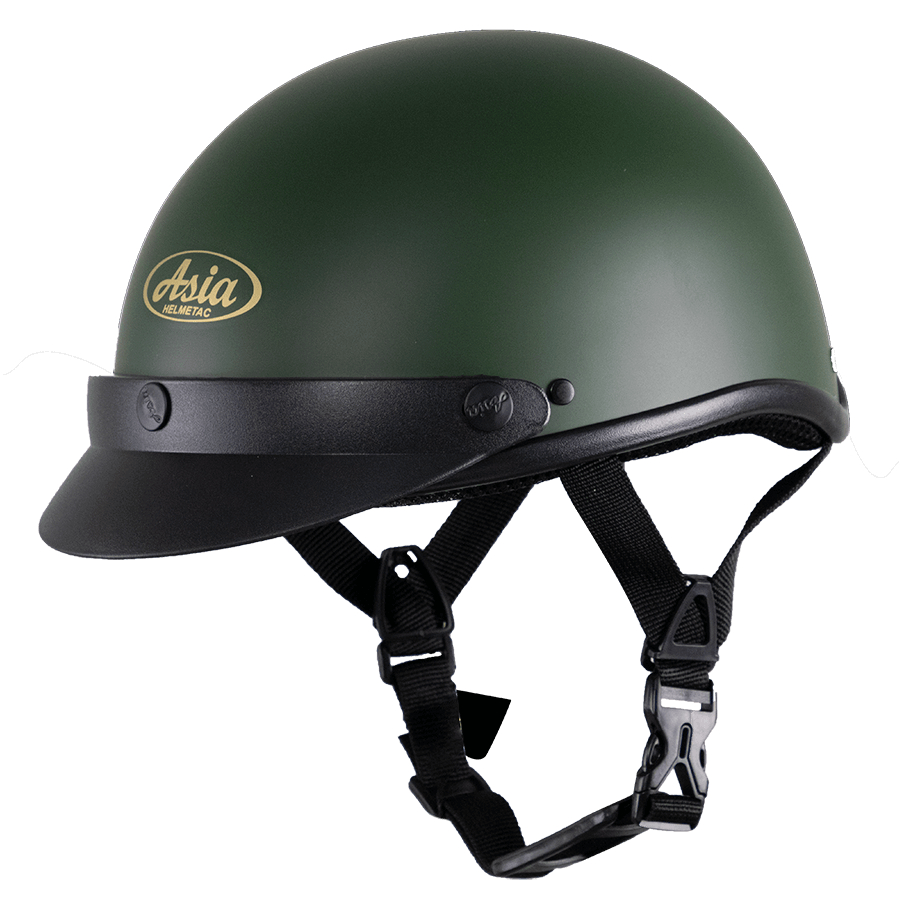Mũ Bảo Hiểm ½ Đầu  Cao Cấp - Asia MT105 - Vòng Đầu 56-58cm – Hàng Chính Hãng – Bảo Hành 12 Tháng