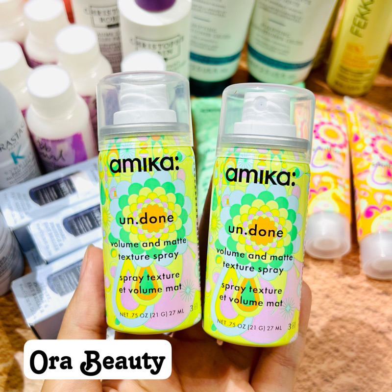 Xịt phồng tóc Amika Un.Done Volume and Matte Texture Spray
