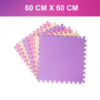 Thảm Xốp Ghép lót sàn 60x60 cm miếng dày 1cm tấm trải sàn vân gỗ gấp gọn xpe