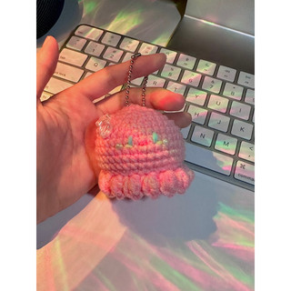 móc khoá octopus len bạch tuộc len handmadebyQuin