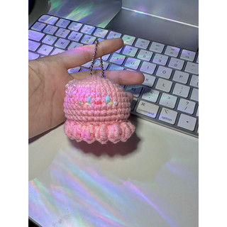 móc khoá octopus len bạch tuộc len handmadebyQuin