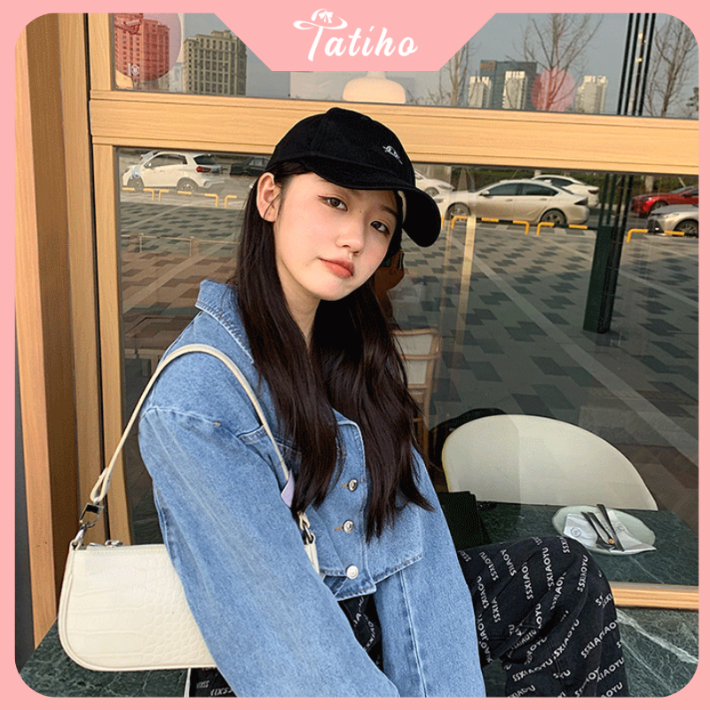 Mũ lưỡi trai unisex nam nữ, Nón kết chất cotton họa tiết thêu bóng tennis, thời trang phong cách Hàn Quốc - Mã NV068