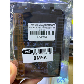 Pin zin Bm5A / redmi Note 11 pro 5G / 5060mAh