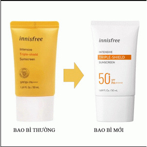 Kem chống nắng Innisfree Triple Shield (mẫu mới 2023)