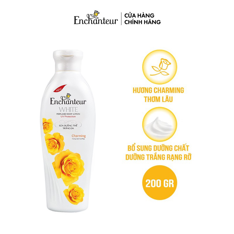 SỮA DƯỠNG THỂ ENCHANTEUR CHARMING 200g