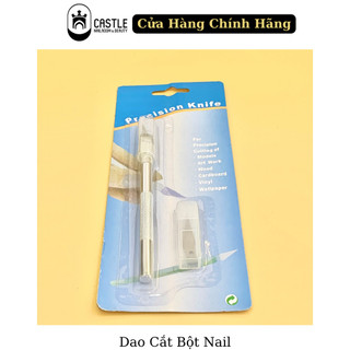Dao Cắt Bột Nail - Bột Đắp Móng ( Tặng kèm 5 lưỡi thay )