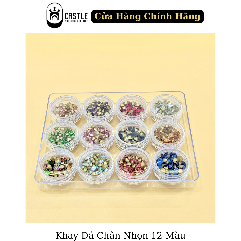 Khay Đá Chân Nhọn 12 Màu