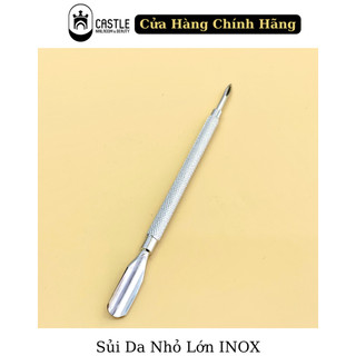 Sủi Da Lớn chất liệu innox hỗ trợ quá trình nhặt da, Que lấy khóe làm sạch bề mặt móng