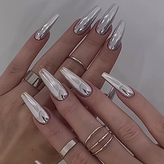 Nailbox tráng bạc full ngón