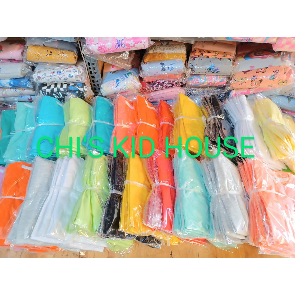 ÁO THUN TRƠN UNISEX THUN COTTON 2 CHIỀU CHO BÉ SIÊU MỀM MÁT 9-55KG