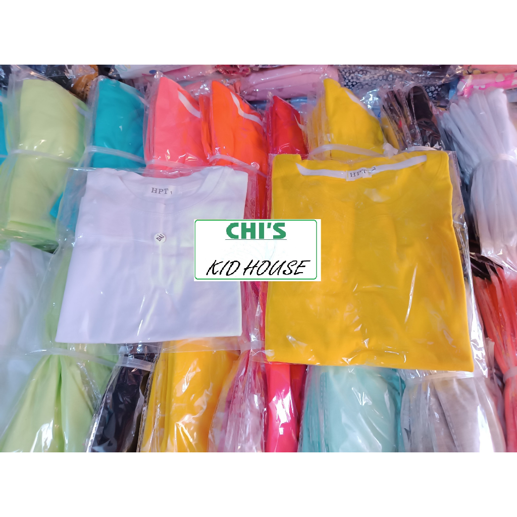 ÁO THUN TRƠN UNISEX THUN COTTON 2 CHIỀU CHO BÉ SIÊU MỀM MÁT 9-55KG