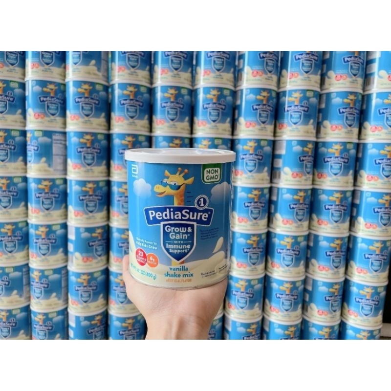 Sữa bột Pediasure Grow & Gain hương vanilla 400g dành cho trẻ của Mỹ